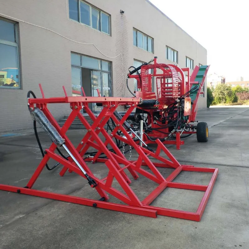 35T Gasoline Engine Firewood Splitter Processor FWP35T-500(27G) Exit Conveyor and Log Lift Full Hydraulic Operation EPA Approved