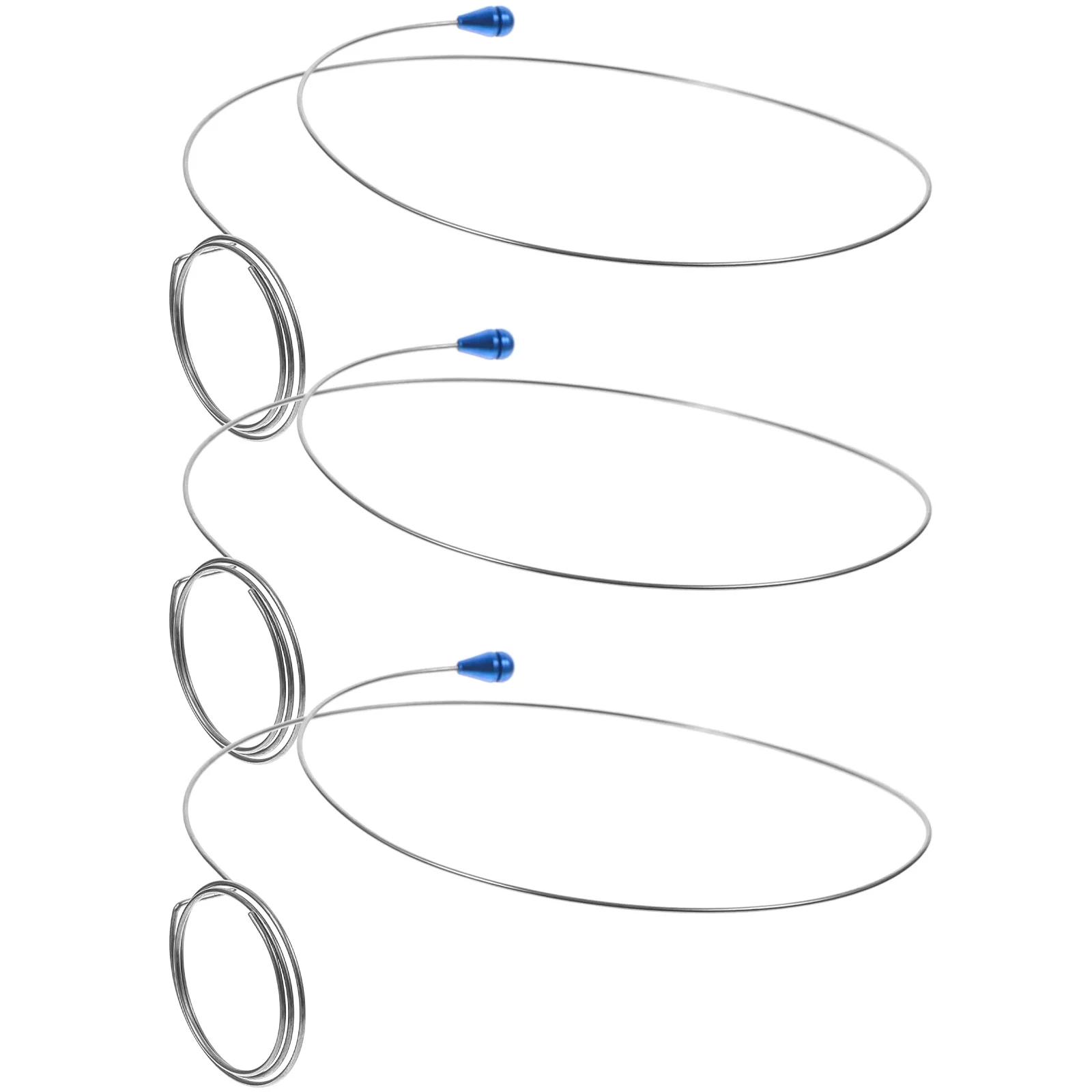 

3pcs Watch Circle Repair Watch Accessory Silver Adjustable Loupe Holder Repair Tool Fix Magnifier Wire Glasses Easy Practical