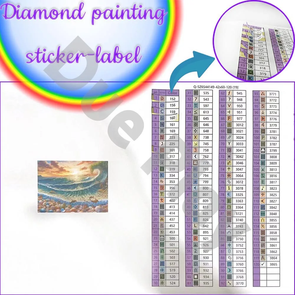 AB FD Diamond Painting Lion Mosaic Tiger Diamond Cross Stitch Set Living Room Bedroom Decoration With Stickers Labels