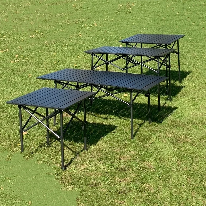 #Durable Metal Outdoor Furniture Lightweight Portable Folding Camping Tables Chairs Set for Beach Picnic BBQ Hiking Patio Use