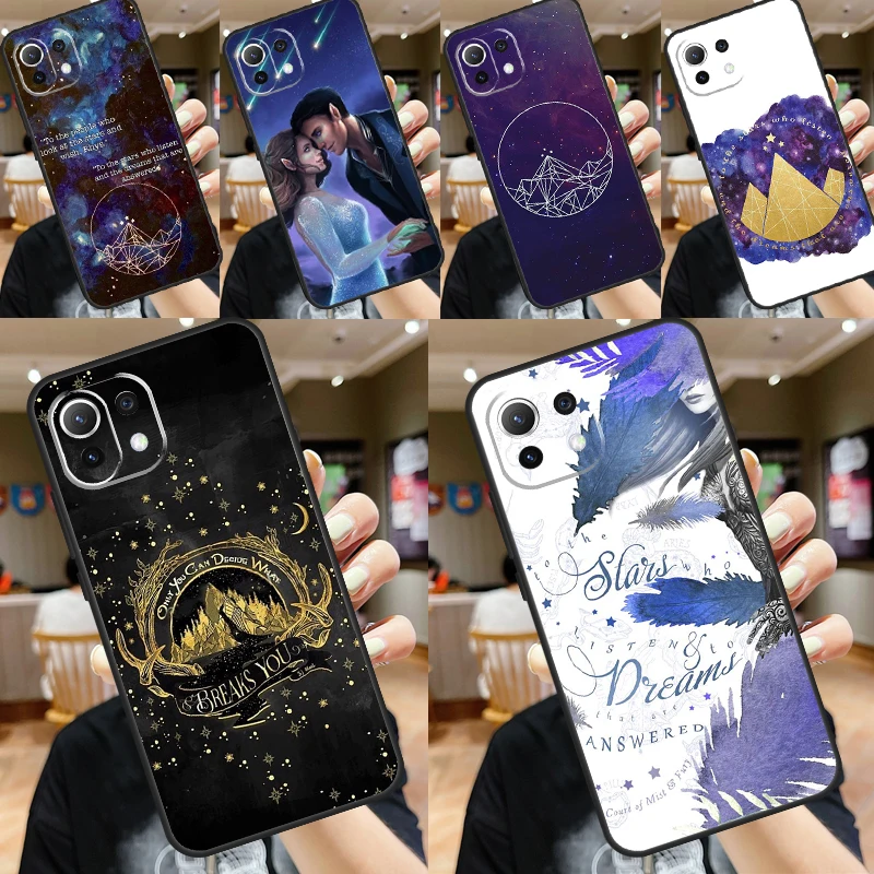 A Court Of Mist And Fury Case For POCO X3 X5 X6 F6 Pro M6 M5s F3 F5 Xiaomi 13T Pro 11T 12T 12 Lite 13 14 Ultra Cover