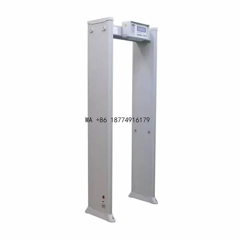 wmwmnu Door Frame Metal Detector 12 Detection Zones Public Security Checking Walk Through Gate Walk Through Metal DetectorOEM