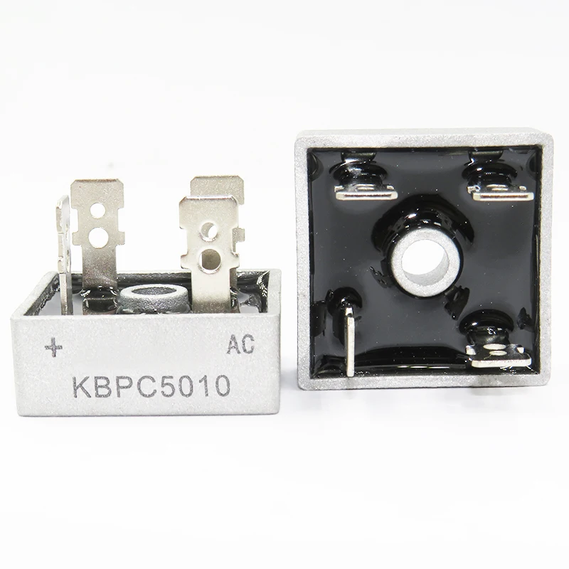 2PCS KBPC1010 KBPC1510 KBPC2510 KBPC3510 KBPC5010 KBPC6010 10A 15A 25A 35A 50A 60A 1000V Diode Bridge Rectifier kbpc5010