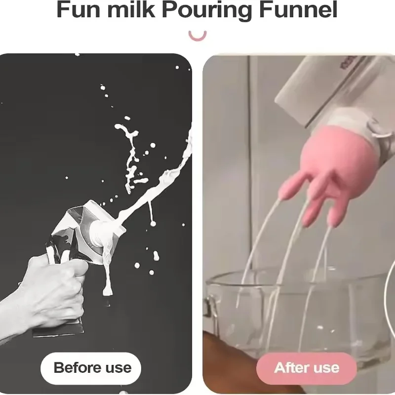 NEW Cow-shaped 3D Printed Milk Cap for Styling Cow Udders - Fun and Functional Kitchen Gadgets for Milk Separation and Bottling
