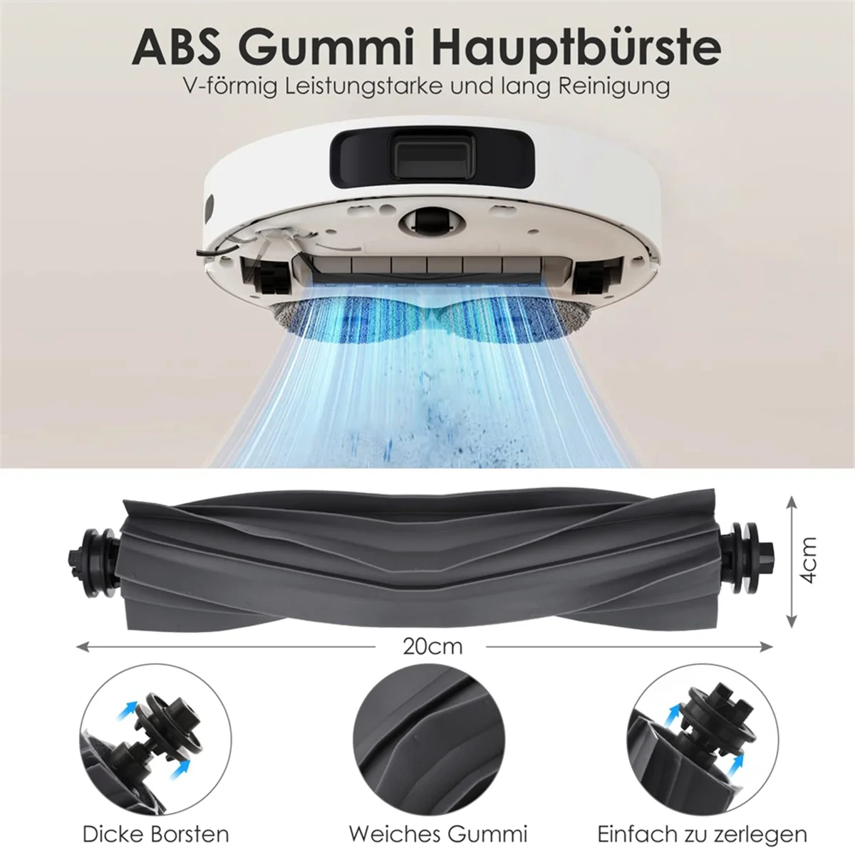 Аксессуары для Dreame L10s Pro сменная основная боковая щетка HEPA фильтр Швабра коврик пылесборник запасные части