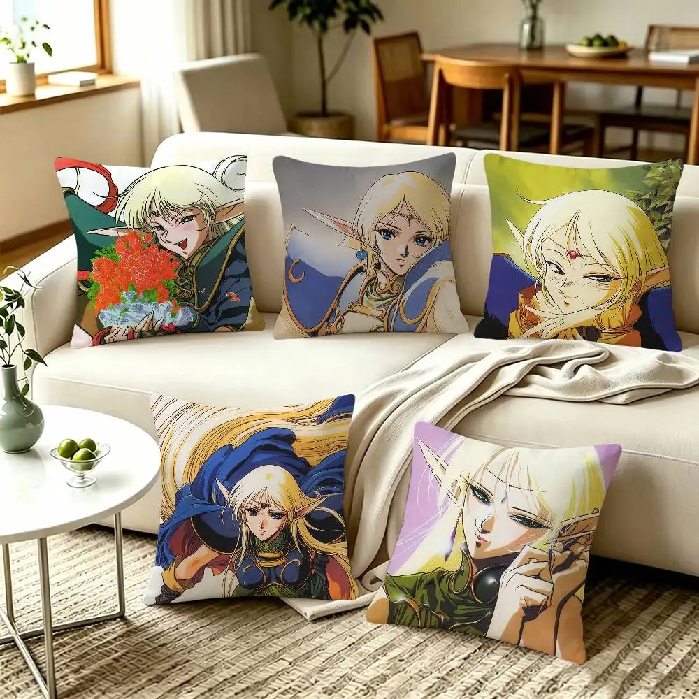 Record of War Lodoss  Deedlit  Home Sofa Cushion Covers and Aecorative Custom Pillow Covers