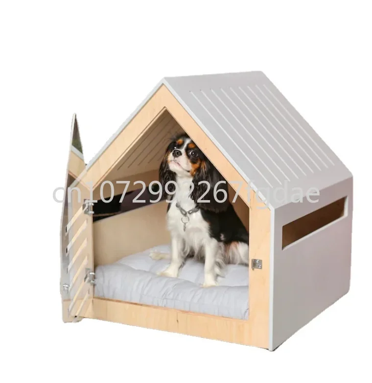 Dog and Cat House with Acrylic Door Pet Accessories Indoor Dog House