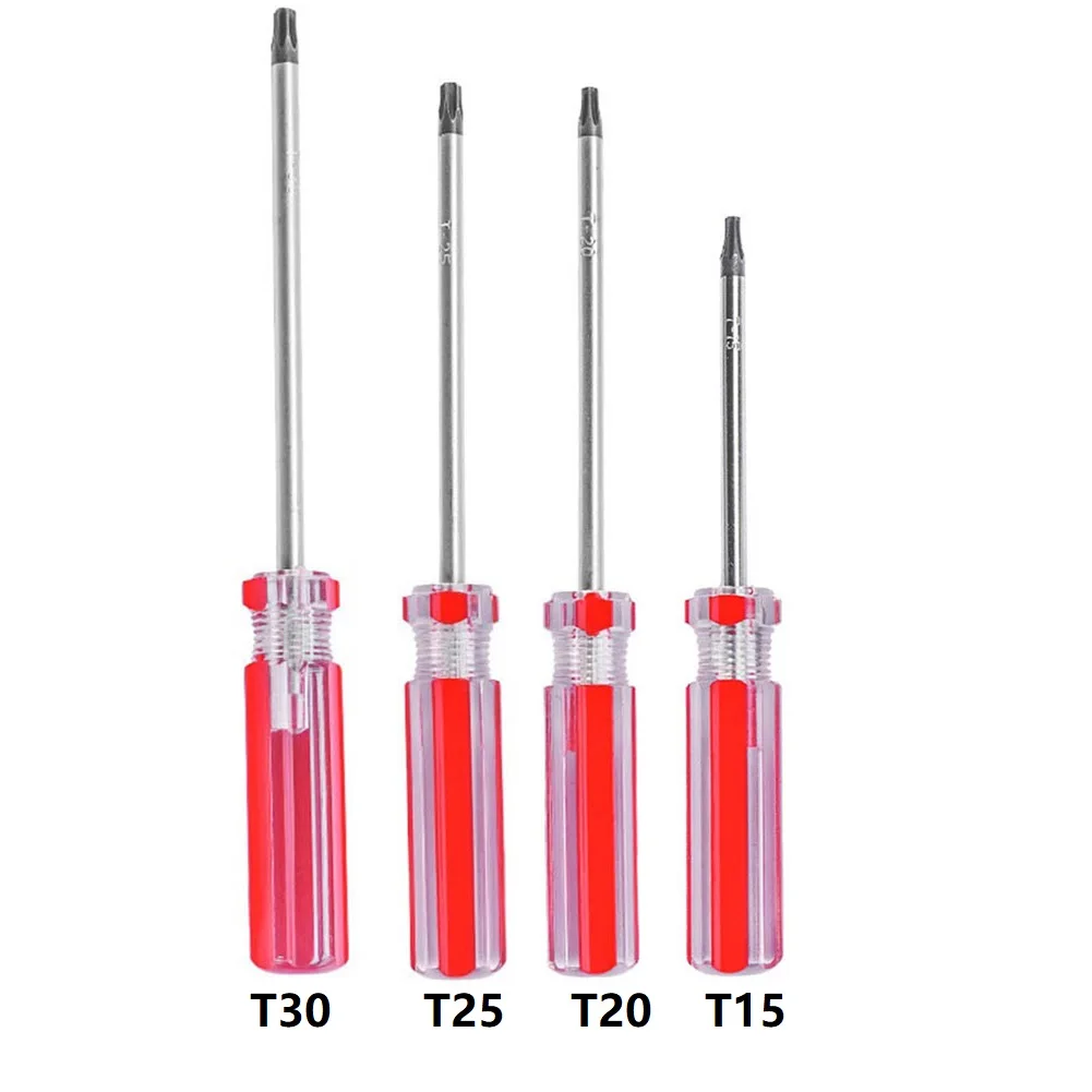 1PC Magnetic Torx Screwdriver Sets Precision T15 T20 T25 T30 Torx Security Repair Tool Kit For Xbox 360 Wireless Controller