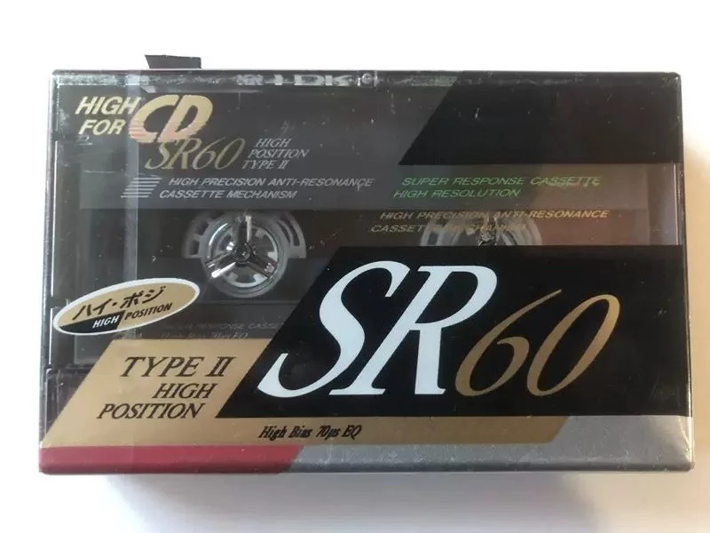 

for TDKD Blank Audio Cassette Tape, High-Quality Type II Recording Tape SR60M Repeater