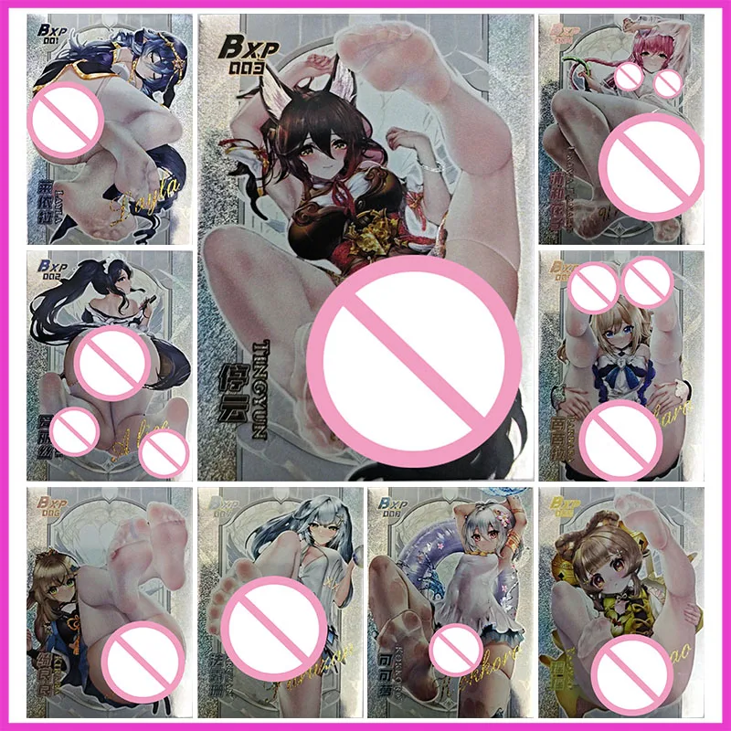 

Аниме «История богини», редкие коллекционные карты BXP Layla Alice Tingyun Barbara Kirara Faruzan Kokkoro, игрушки для мальчиков, подарок на день рождения