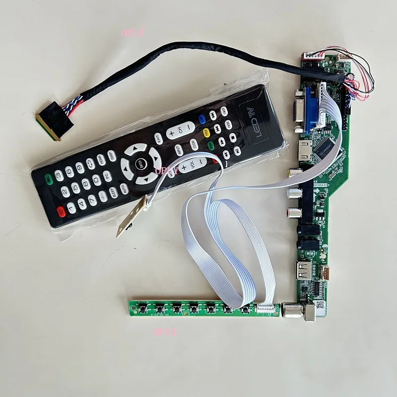 HDMI-compatible TV Controller board kit for LG LP145WH1-TLA1 LP145WH1-TLA1 1366X768 14.5