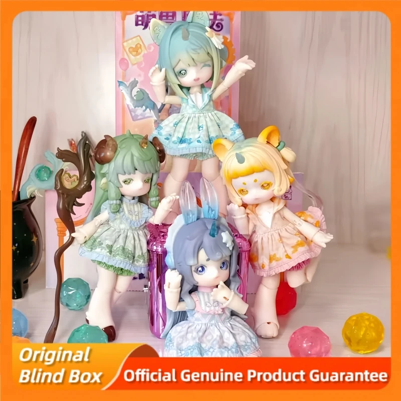 

Genuine Penny'S Box Antu Cute Beast Magic 1/6 Bjd Jointed Movable Doll Blind Box Beast Body Action Figure Mystery Box Gift Toys