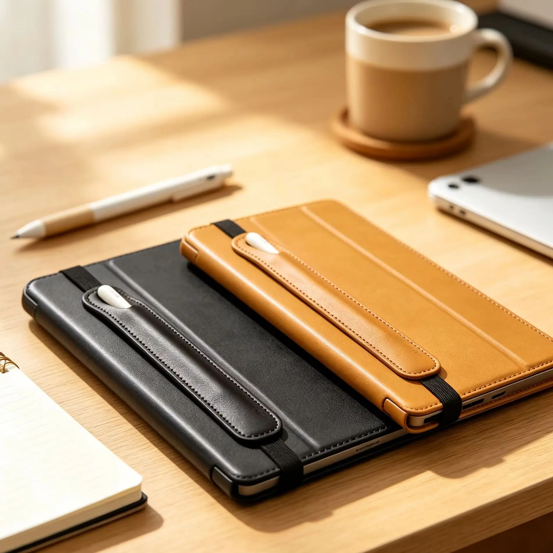 PU leather elastic pencil case, suitable for Apple Pencil generation 1 and 2
