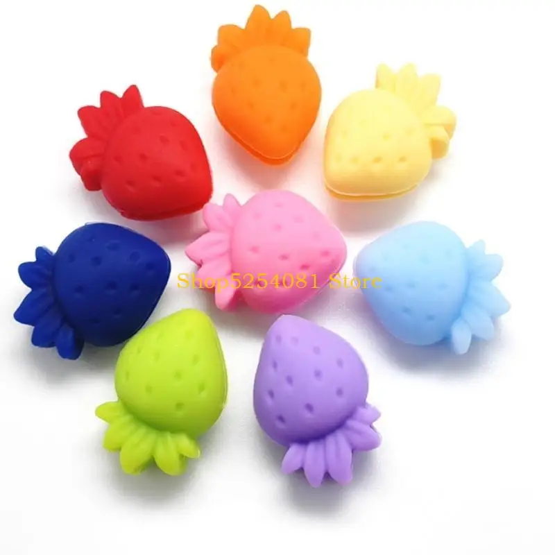 AXYC Silicone Wine Glass Identifiers Champagne Glass Charm Nonslip Wine Charm Suitable for Restaurants and Home Drinking Use