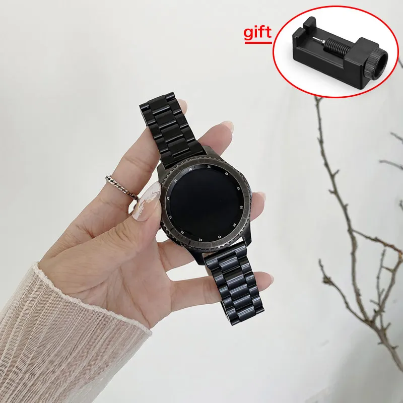 20mm/22mm band For Samsung Galaxy watch 5/pro/4/classic 46mm/Active 2 40/44mm Gear S3 Resin bracelet Huawei GT/2/2e/3/Pro strap