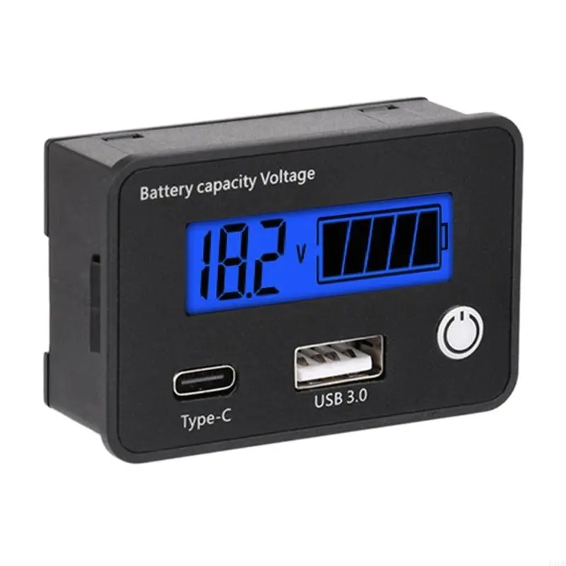 2026 New Universal Battery Tester with Memory Function ABS for Ternary LiFePO4 Pb Acid