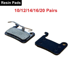 Bicycle Resin Brake Pads For SHIMANO XTR M965 M975 Saint M800 Deore M535 M595 M596 XT M765 M775 M776 SLX M665 10/12/14/20 Pairs