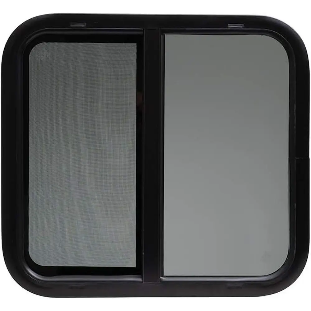 

ToughGrade Horizontal Sliding RV Window 24" X 22" X 1 1/2" Mounting Ring Included