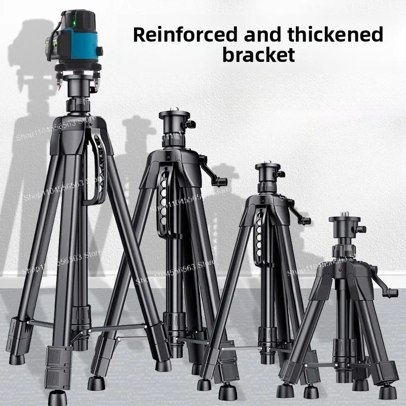 Level Lifting Support Rod Rack Infrared Level Bracket Tripod Thickened Telescopic Rod Tripod