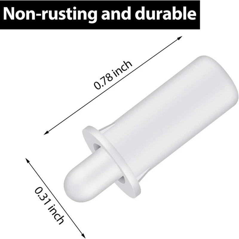 Pin Rana Plastik 40 Buah Set Pin Perbaikan Rana Pin Perbaikan Isi Pegas Alat Pin Rana Pengganti Kisi-kisi