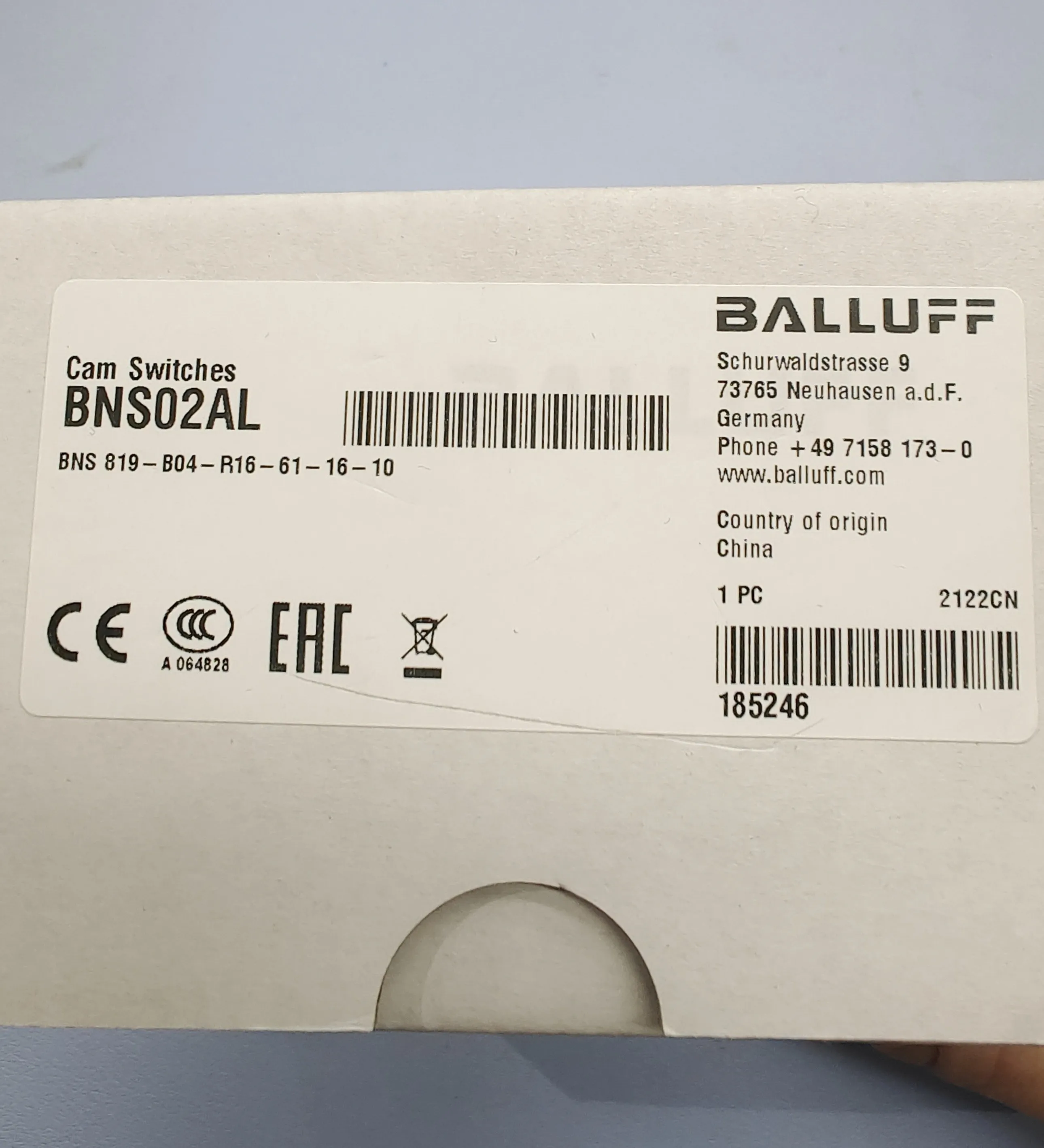 BALLUFF BNS 819-B04-R16- 61-16-10