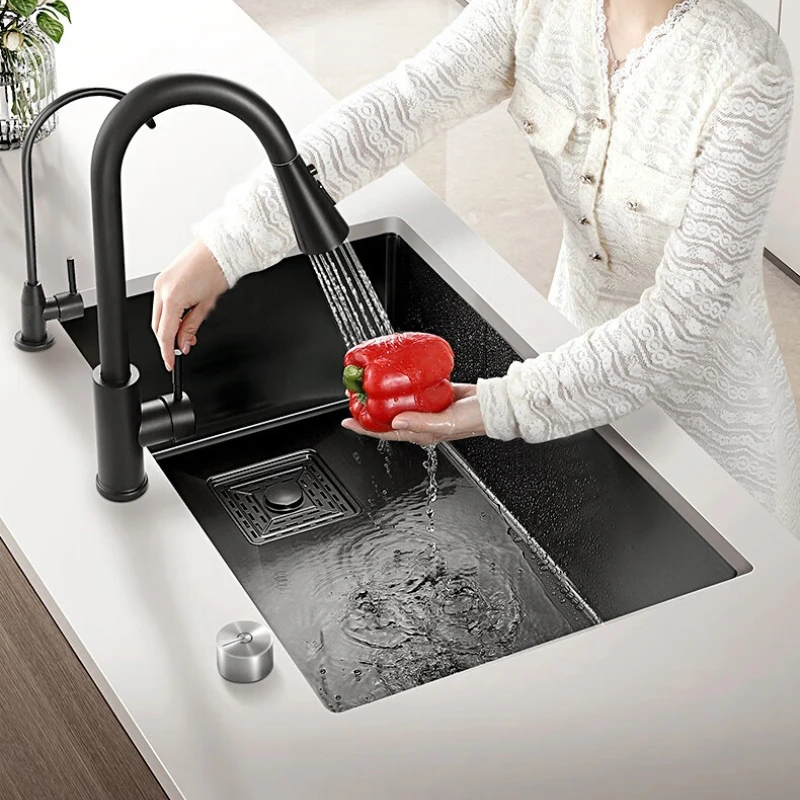 Stainless Steel Kitchen Sinks Under-sink Integrated Prevention Kitchen Sinks Function Home Improvement Lavelli Da Cucina ZY40SC