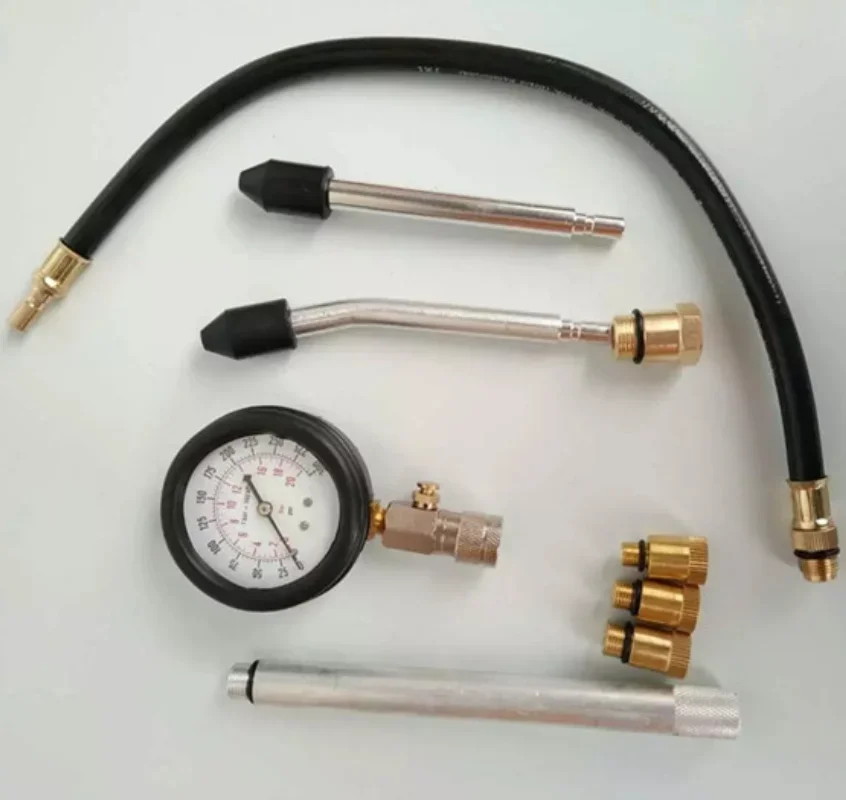 XCCYG Automobile Cylinder Gauge Fitting Cylinder Pressure Gauge Hose Accessories Auto Repair Tools