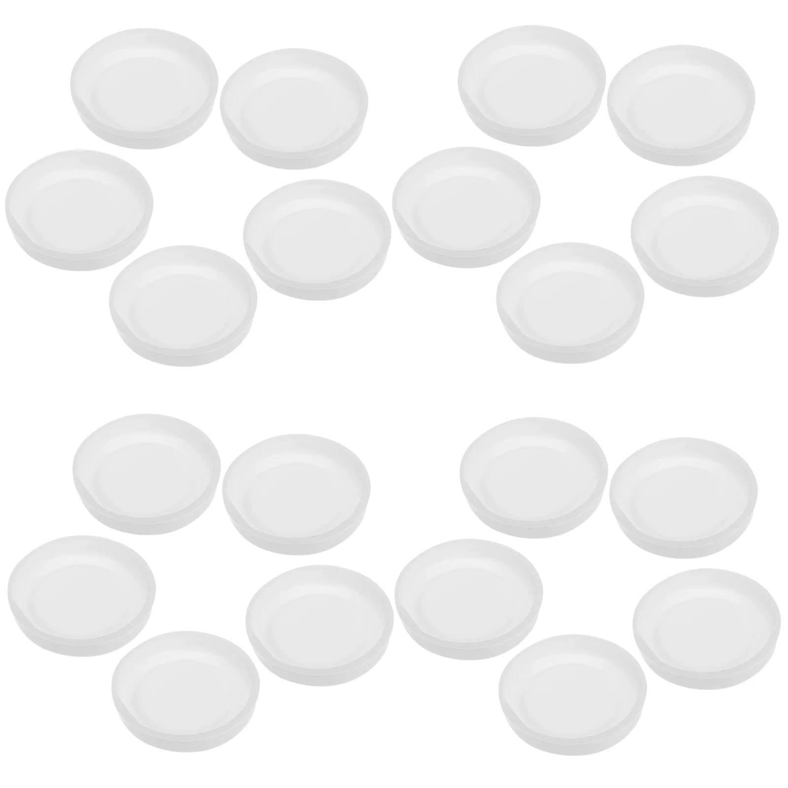 20 Stück Versandrohr-Endkappen, Stopfen für Röhren, praktisches Poster, rund, Kraftpapier, Versand, Kunststoff, kleines Malpapier