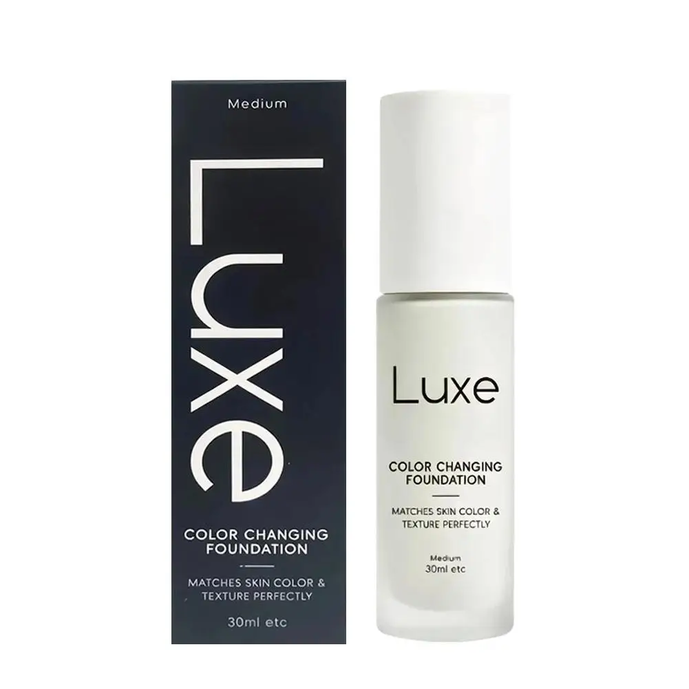 Luxe Magic Farbwechselnde Foundation, temp.-adaptiv, passt sich dem Hautton an, leicht, für ein natürliches, nahtloses, langanhaltendes Make-up. – Detail 1