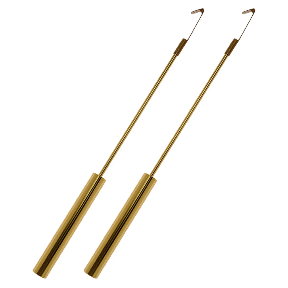 

2Pcs Metal Pendulum Replacement for Wall Clocks Decorative Accessory Quartz Mechanism Suitable for Various Clock Styles