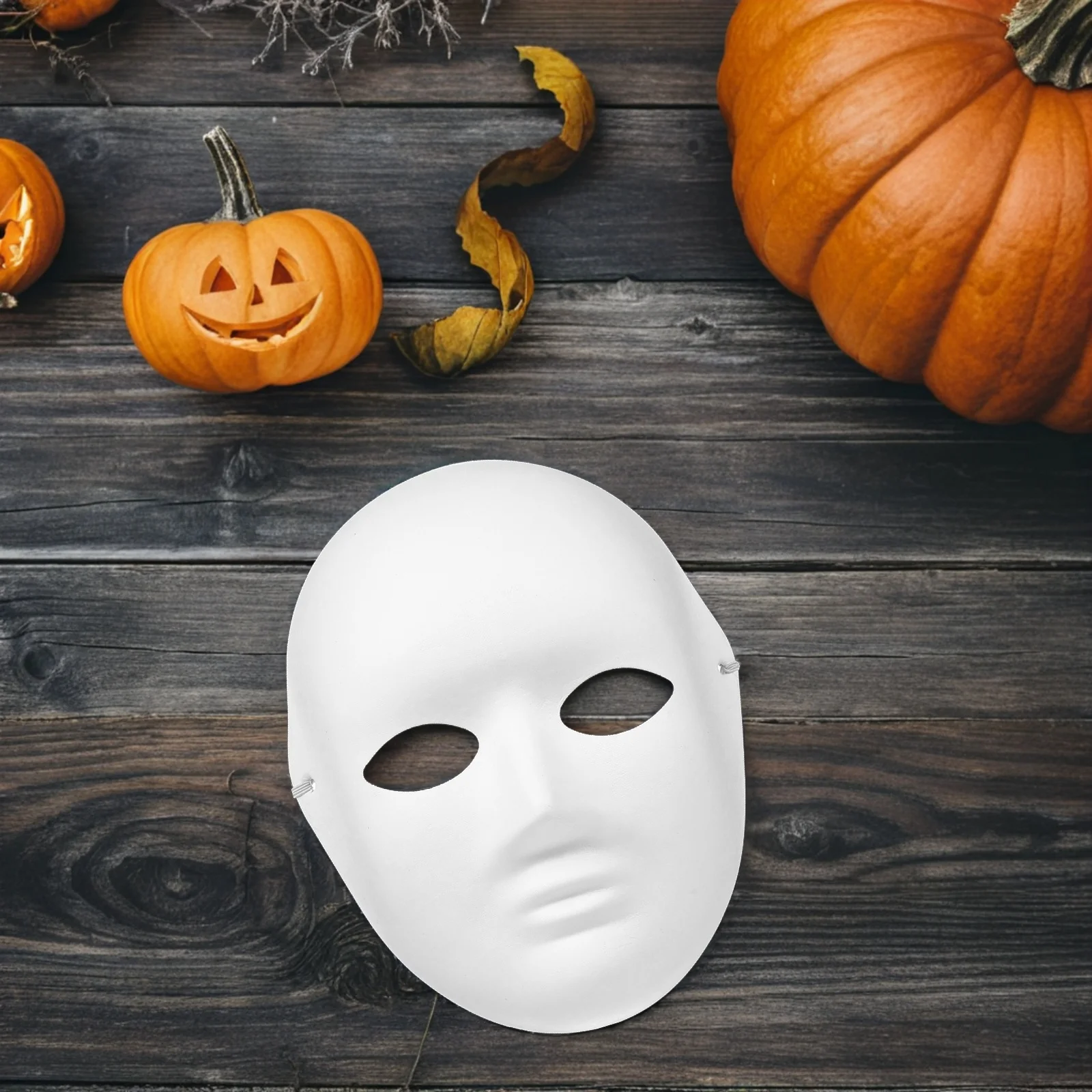 12 Stück DIY Malmasken für Erwachsene Handmaske – freundlich, langlebig, Halloween-Party, Geisterkostüm, Hip-Hop-Tanz