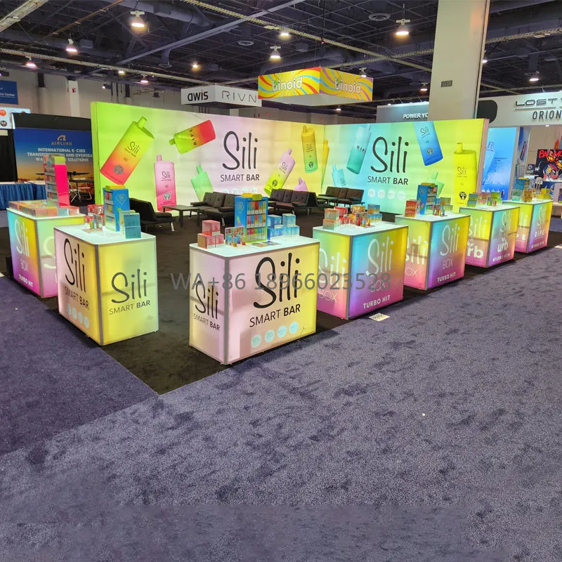 

20x30 Foot Portable Pop up Trade Show Booth Tradeshow Booth Display Modular Exhibition Booth Design with Counters