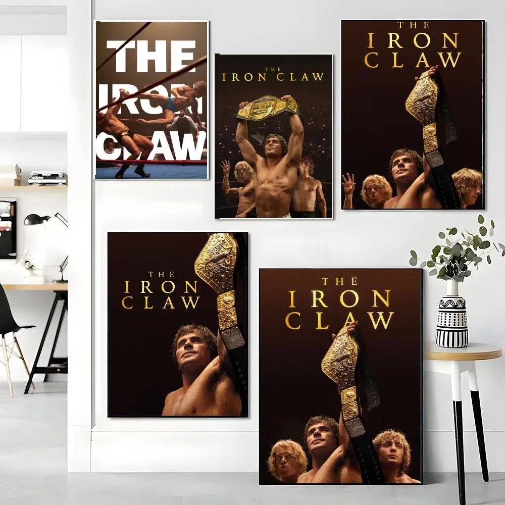 classic movie T-The Iron Claw-W Painting Calligraphy Artwork for Living Room Bedroom Office Home Decor