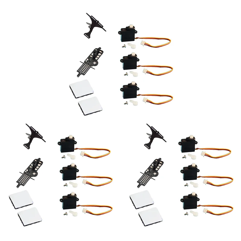 

CYGJ-3 Set XK K110 Upgrade K110S Servo Main Frame And Servo Plate For Wltoys XK K110 K110S RC Helicopter Upgrade Parts