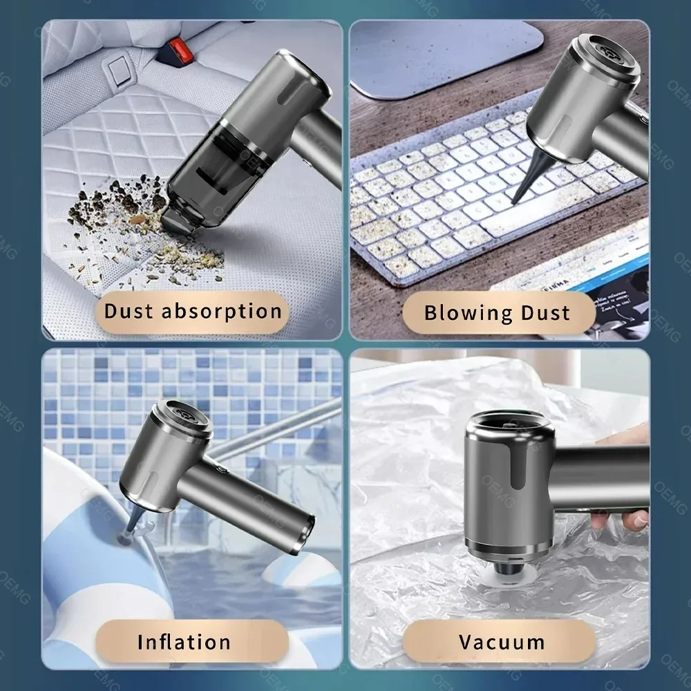 2990000 Pa 4 in 1 Car Vacuum Cleaner Powerful Clean Machine Home Appliance Clean Wireless Portable Vacuum Clean New