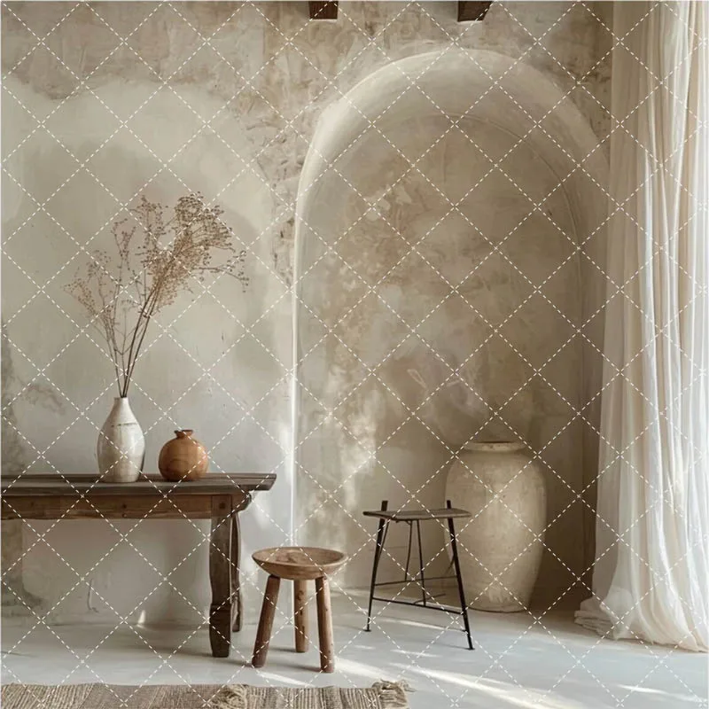 Фон с арочными дверями Mehofond в стиле бохо, трава для беременных, портретная студия для взрослых, винтажный художественный текстурный фон для фотосъемки