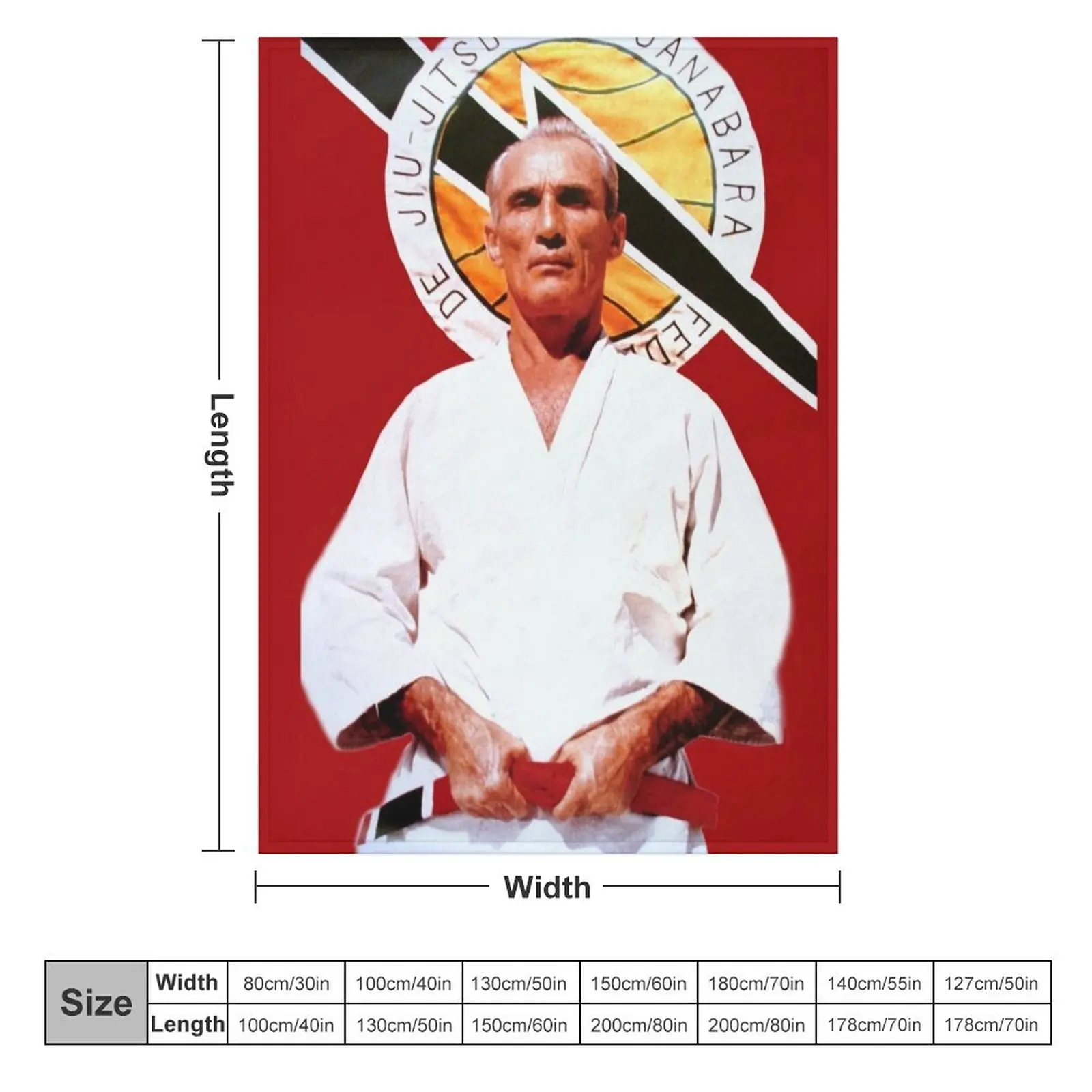 Helio Gracie - Famed Brazilian Jiu-jitsu Grandmaster Throw Blanket Bed covers Designers Multi-Purpose Blankets