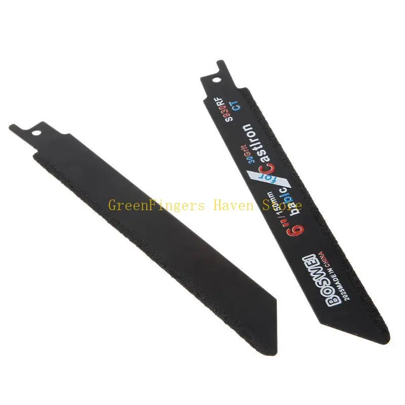 F68d 2pcs 150mm 6 شفرة المنشار لقطع الحديد الزهر للسيراميك S930