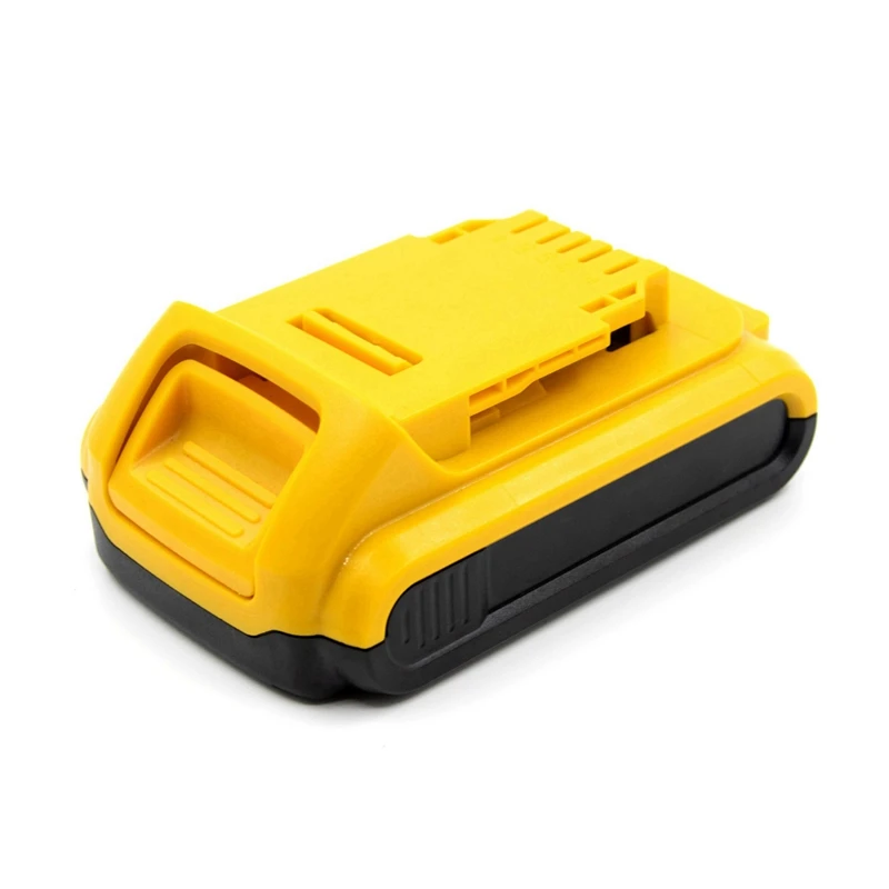 Custodia in plastica di ricambio per batteria 6X al dettaglio per parti del coperchio della batteria agli ioni di litio Dewalt 20V DCB201,DCB203,DCB204,DCB200 18V