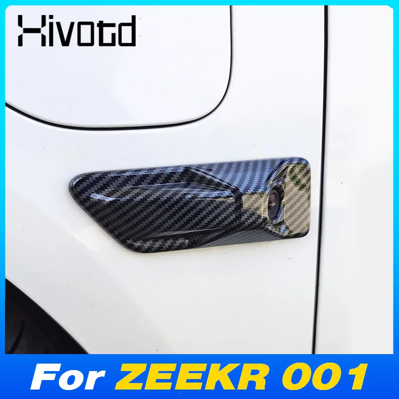 

Car Side Wing Leaf Spoiler Panel For ZEEKR 001 WE ME YOU Z-sport 2024 Air Outlet Sticker Trim Exterior Decorative Accessories