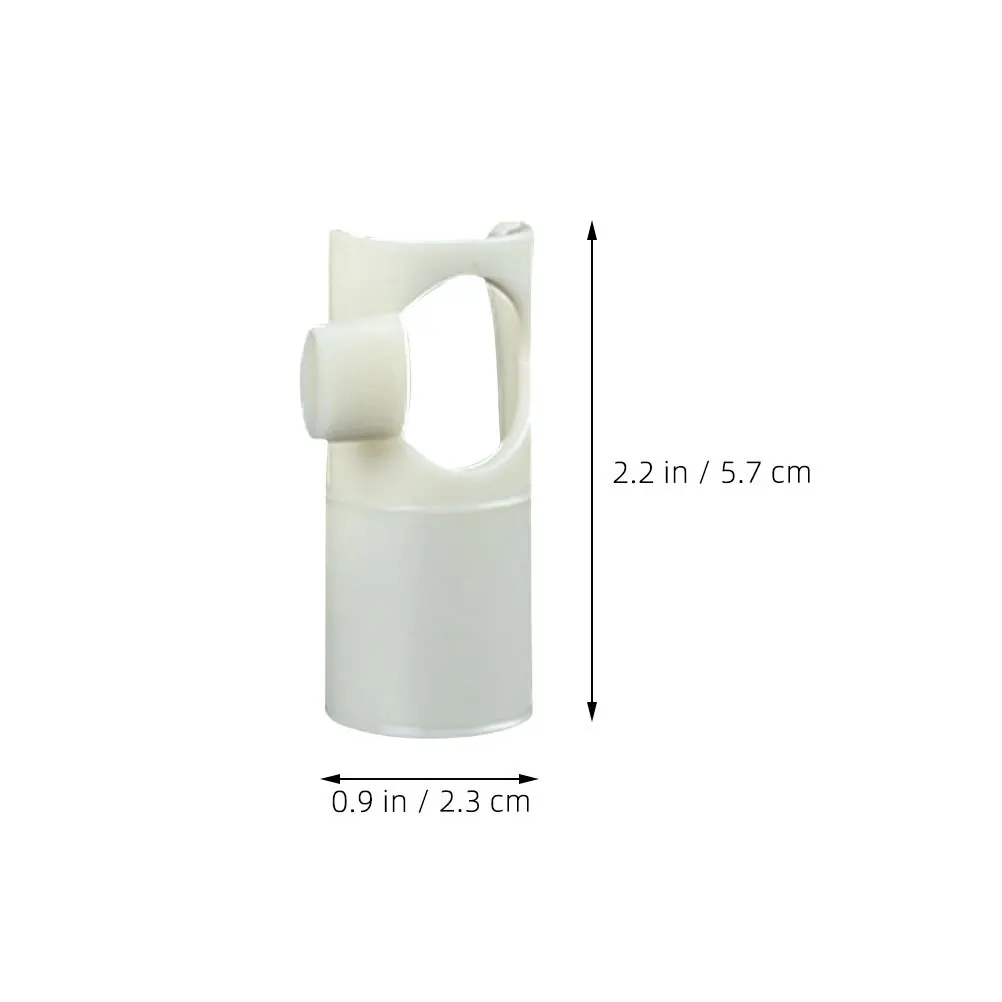 قطعتان من قطعة الفم البديلة المدمجة والمتينة من مادة النايلون للاستخدام على المدى الطويل ملحقات الناي الاحترافية للمبتدئين #4