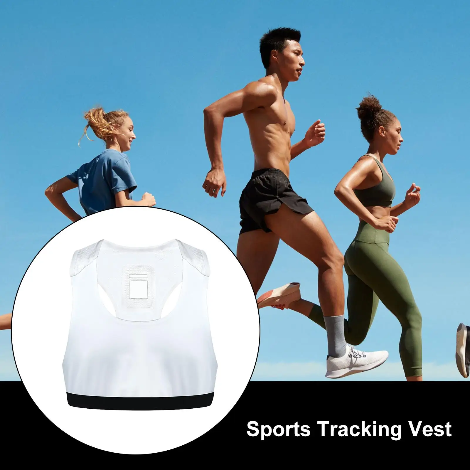 

Football GPS Tracker Vest Comfortable GPS Tracker Vests For Hockey Elastic Outdoor Sport Equipment For Men Women Boys Teens