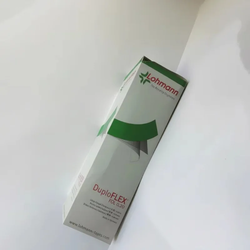 

Lohmann Высокое качество Duplo Flex 0,2 мм прозрачная двусторонняя лента акриловая резина маскирующая ткань высокого давления BOPP