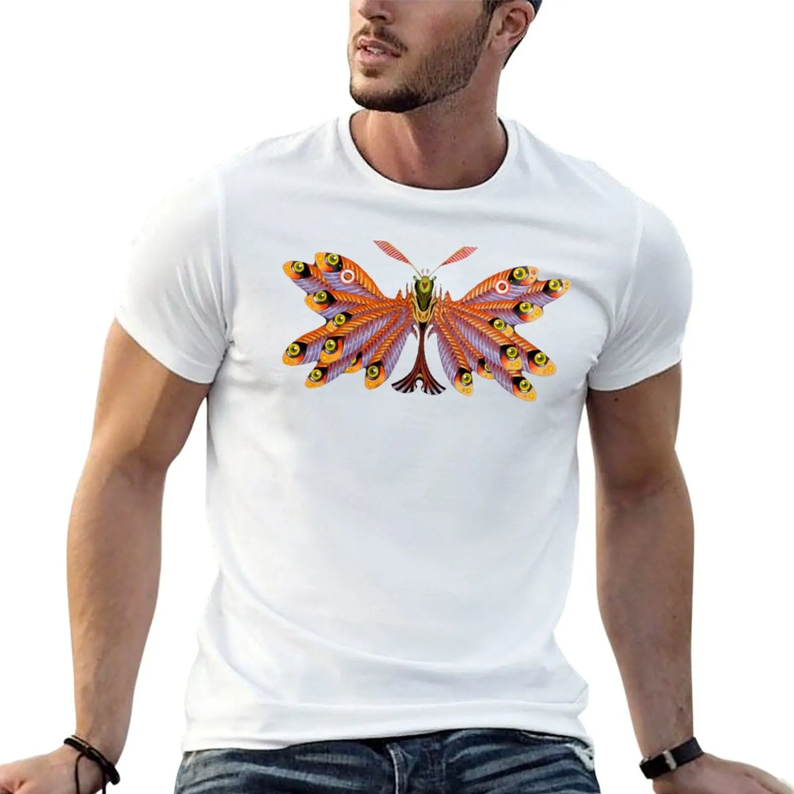 

shirt butterfly Anchovies T-Shirt man for t anime tshirt