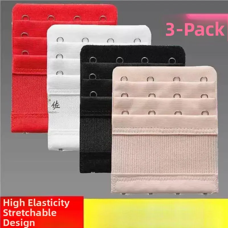 Elastic Extended Buckle Bra Extended Buckle Two Row Three Row Four Row Bra Buckle Adjustable Back Buckle Fastener