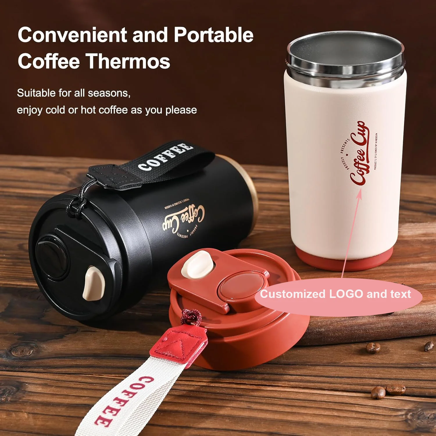 

Персонализированная изолированная чашка из нержавеющей стали, индивидуальное имя, герметичная изолированная чашка, портативная спортивная чашка для воды, сопровождающая чашка