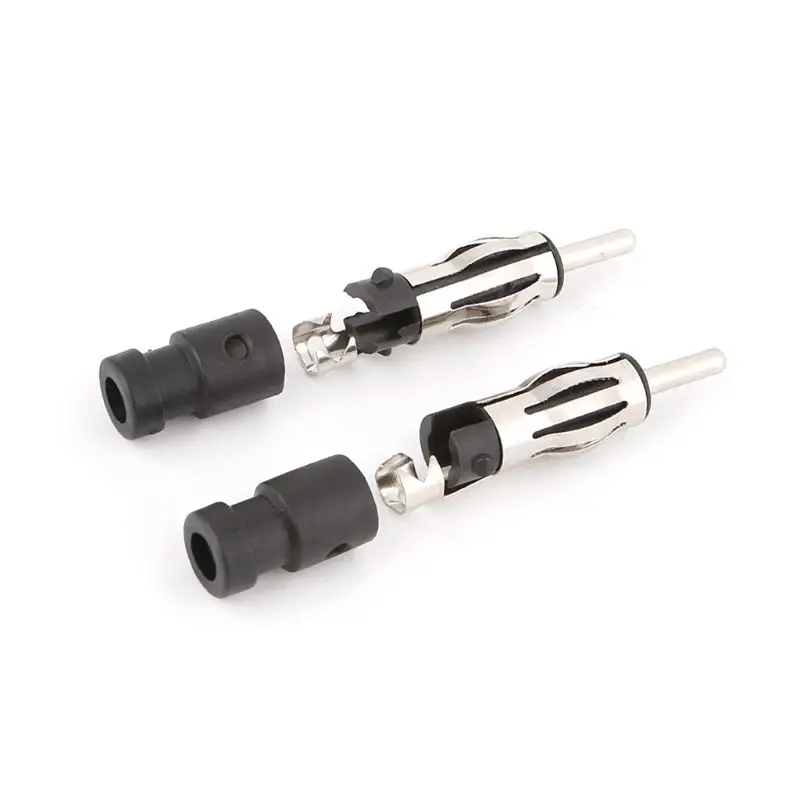 5Pcs Car CD Radio Male Aerial Antenna Plug Adapter Plastic Handle Connector For Car Radio Antenna Adapter Free Shipping