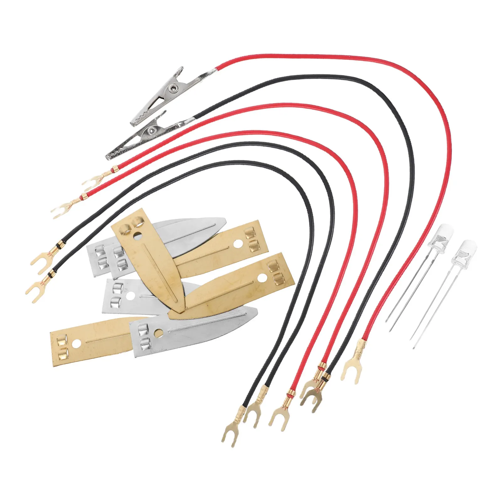 

Набор для физических экспериментов с фруктами: Устройство для изучения физики с LED-подсветкой на соленой воде для студентов, базовый электрический цепной контур