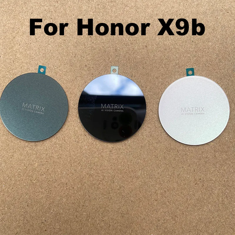 1PCS For Huawei Honor X9b 5G Back Camera Lens Rear Glass With Adhesive Sticker Replacement Inner Outer