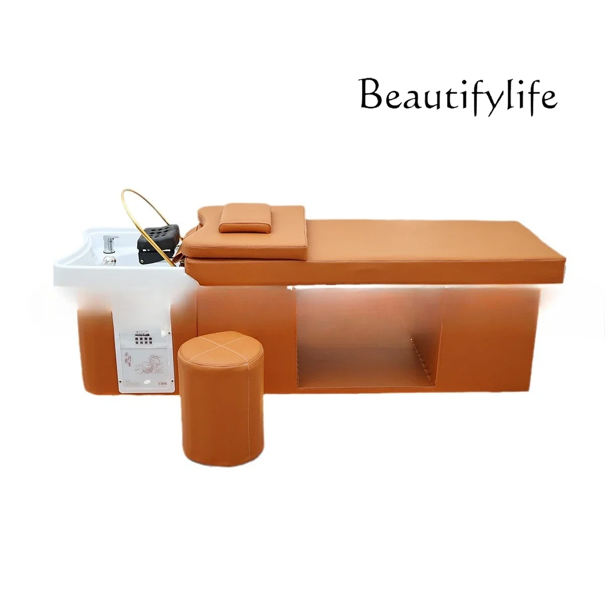 

Thai hair treatment shampoo bed barber shop special water circulation fumigation high-end water heater new